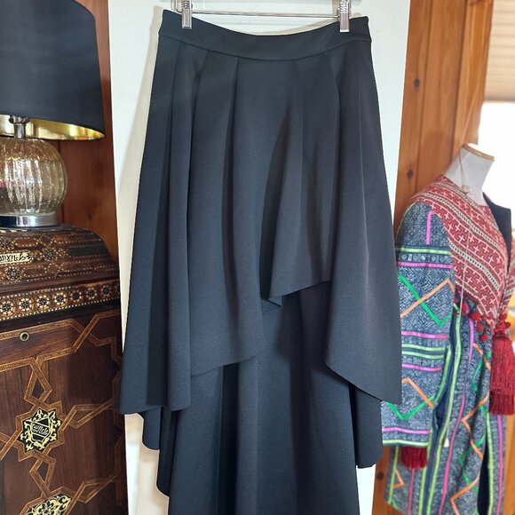 ASOS Black Full High Low Maxi Skirt – 8 - Picture 1 of 5
